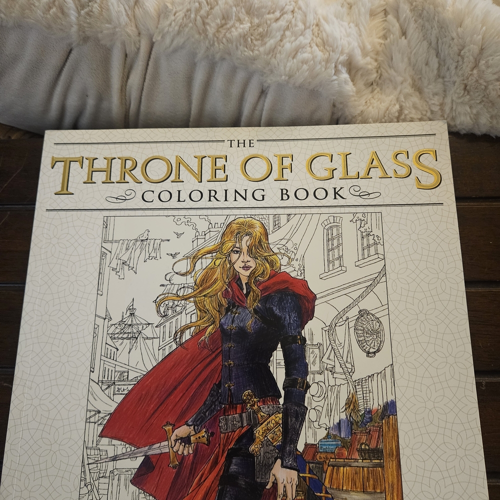 Throne of Glass Coloring Book
